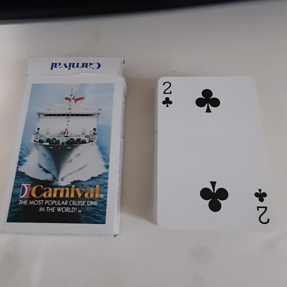 Carnival Cruise Lines Complete Deck of Playing Cards - Vintage, New in open box - Picture 2 of 5
